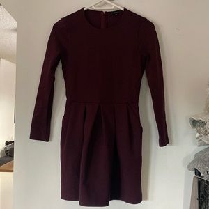 Talula burgundy dress size 4